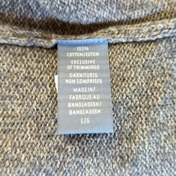 Denver Hayes 100% cotton sweater. Size Large. - Picture 5 of 5